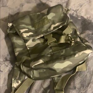 Camouflage Victoria secret mini backpack